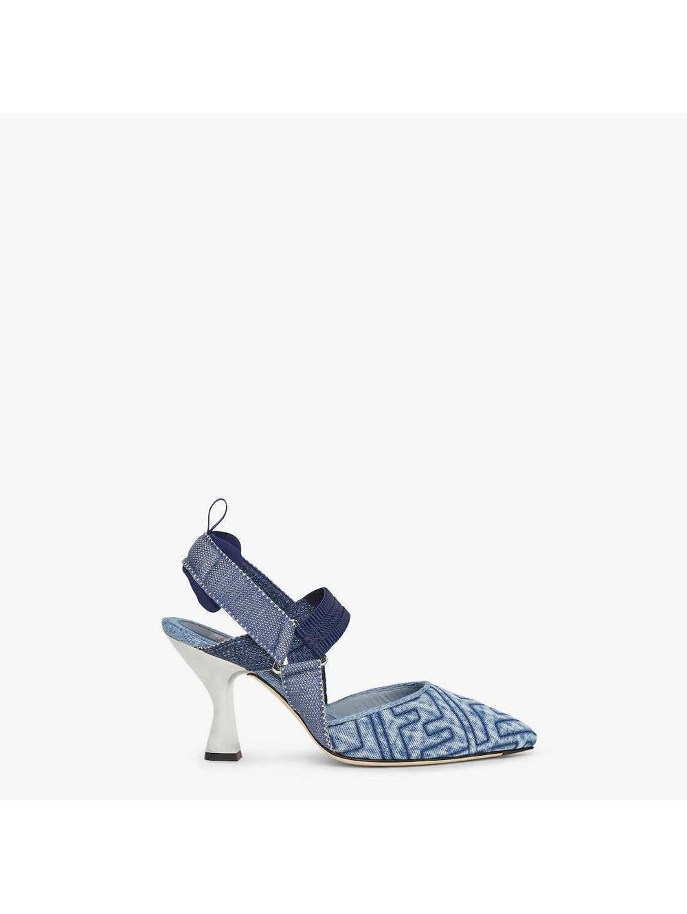 Fendi Colibri Denim Pumps(PLEASE REQUEST YOUR SIZE BEFORE PURCHASING)